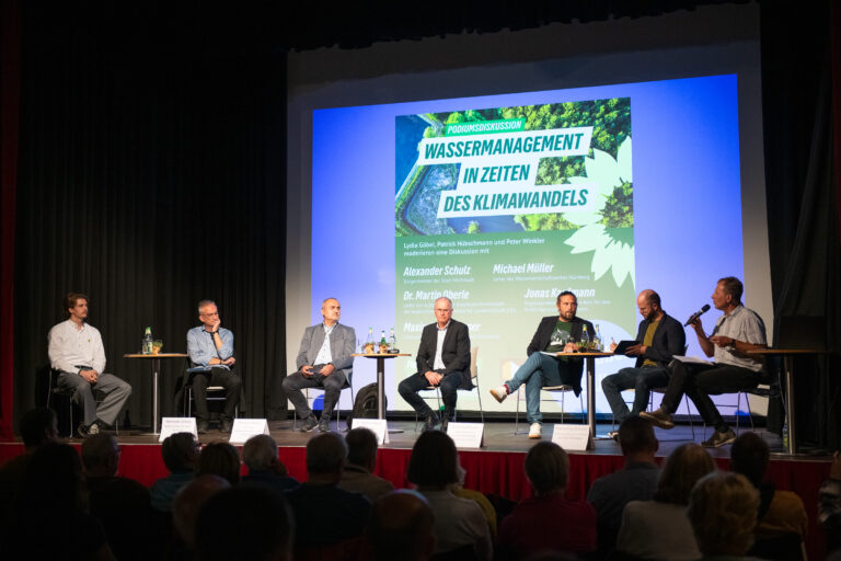 Das Wasser muss zurück in die Landschaft – Rückblick auf Podiumsdiskussion